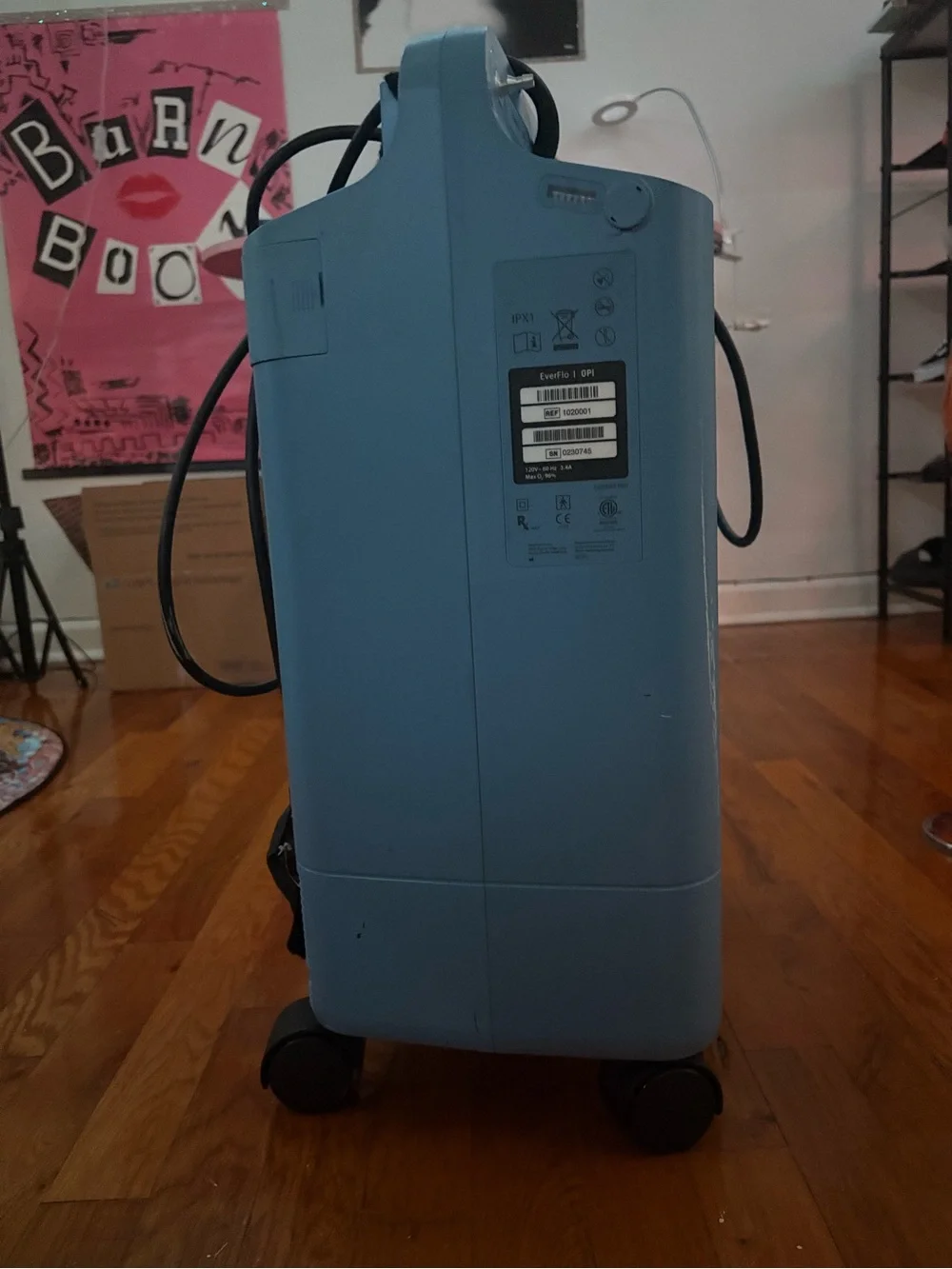 Respironics EverFlo OPI Home Oxygen Concentrator 120V 60Hz MPN 1020001